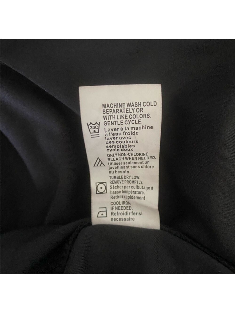 Jockey Full Zip Active Yoga Jacket Camo Black NWT Size S - Picture 10 of 10